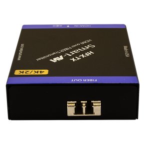 SmartAVI HDMI 2K/4K Multimode Fiber Extender. Includes: [HFX-TX,  (PS5VD3A-wllmt)]