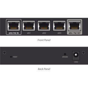 Ubiquiti EdgeRouter X, 5-port Gigabit Router, ER-X 