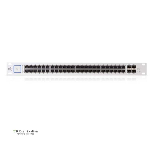 Ubiquiti UniFi Switch / 48 Port / 750W / PoE+ / 2 SFP+ / 2 SFP / US-48-750W