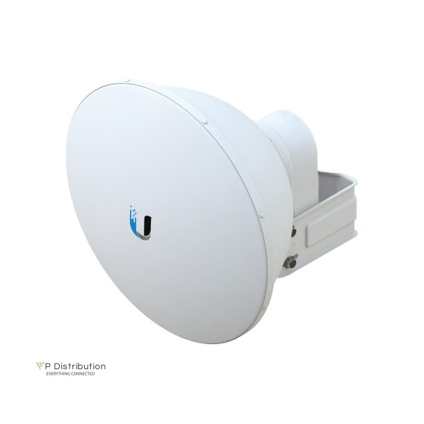 Ubiquiti airFiberX dish antenna, 5GHz 23dBi, slant 45 degrees