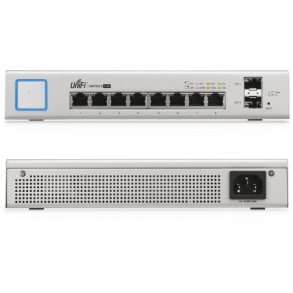 Ubiquiti UniFi Switch / 8 Port / 150W / PoE / 2 SFP / US-8-150W 