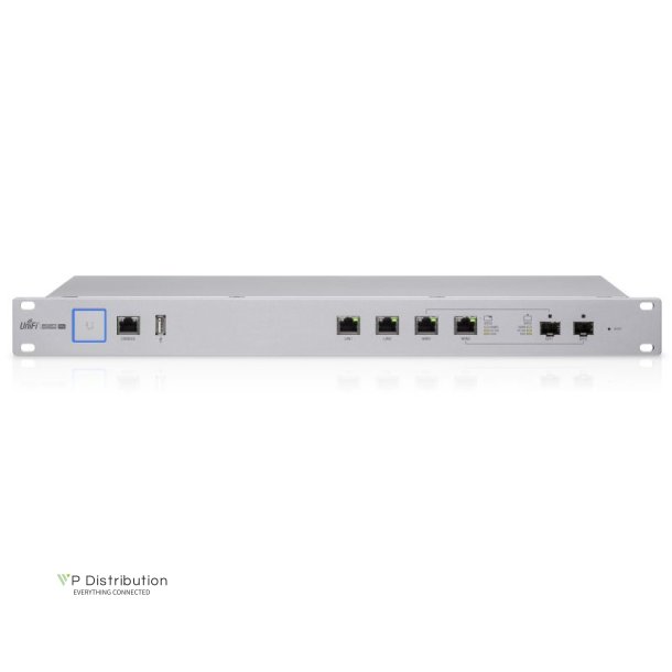 Ubiquiti UniFi Security Gateway PRO 4-Port / Firewall / VLAN / VPN / QoS / 19? / 2x SFP / USG-Pro-4