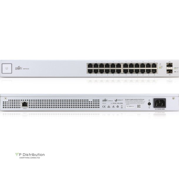 Ubiquiti UniFi Switch / 24 Port / 2 SFP / US-24