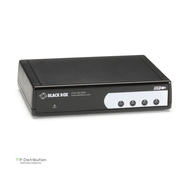 Black Box QUAD  PORT USB HUB RS232