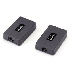 Black Box 2 Port Usb 1.1 &amp; 2.0 Extender 40 Meters Over Cat5