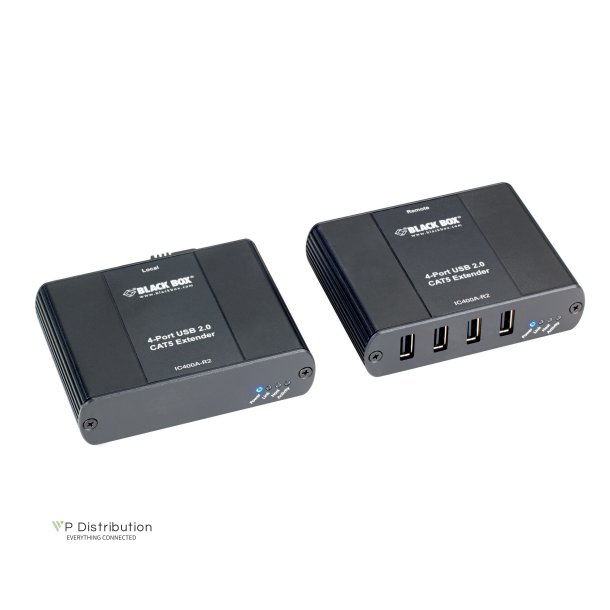 Black Box 4 Port Cat5 Usb 2.0 Extender