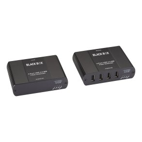 Black Box 4 Port Usb 2.0 Mm Fiber Extender