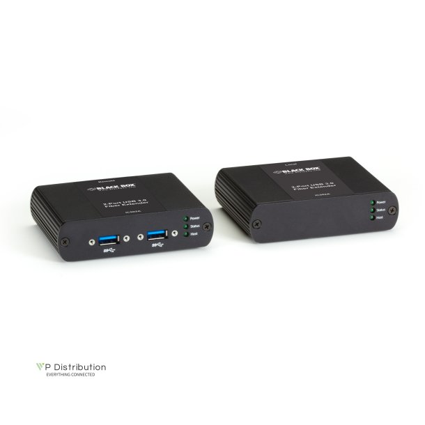 Black Box 2 Port Usb 3.0 Over Multimode Fiber Extender