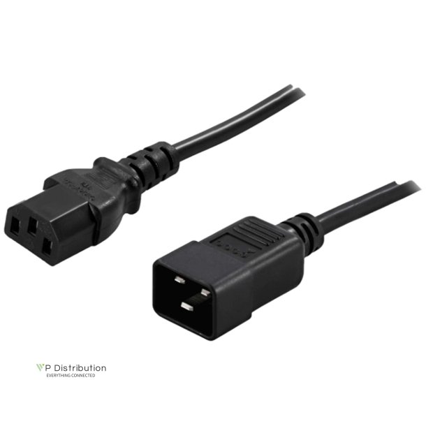Powerwalker IEC Cable 10A C13/C20 (180cm)