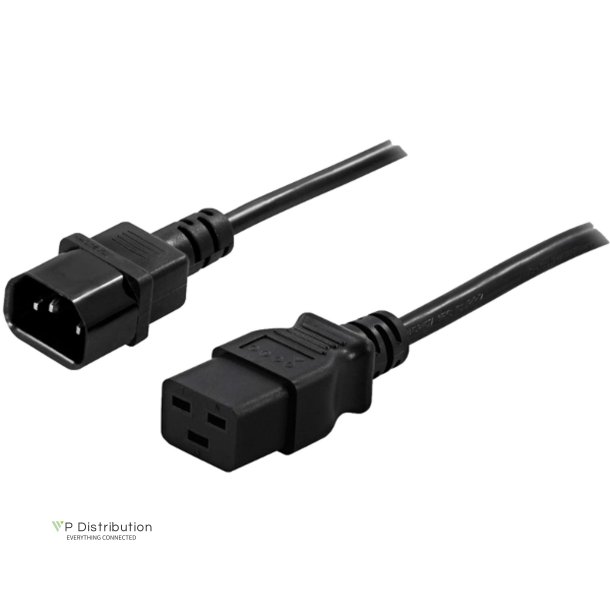 Powerwalker IEC Cable 10A C14/C19 (180cm)