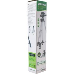 InLine Professional light weight Tripod silver max. height 1.73