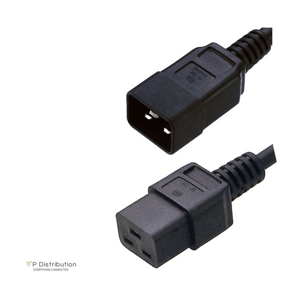 Black Box Iec/C20 - C19 Power Cable 1M