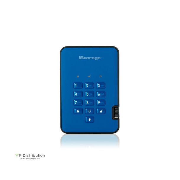 diskAshur2 256-bit 1TB - Blue