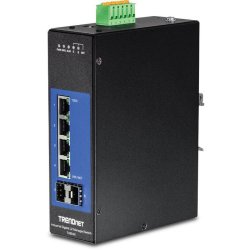 Trendnet 6-Port Industrial Gigabit L2 Managed DIN-Rail Switch