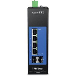Trendnet 6-Port Industrial Gigabit L2 Managed DIN-Rail Switch
