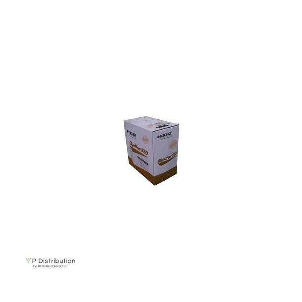 Black Box Cat6 Bulk Cable - Lszh Utp Solid 1000Ft (304.8M) - Purple