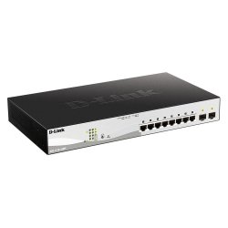 D-Link DGS-1210-10MP 10-Port PoE+ Layer2 Smart Managed Gigabit Switch