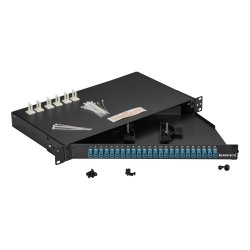 Black Box PRE-LOADED FIBER OPTIC PA 24 DUPLEX LC CONNECTORS