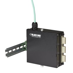 Black Box DIN RAIL FIBER ENCLOSURE