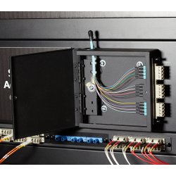 Black Box FIBER WALLMOUNT BOX 1 ADAPTER PANEL