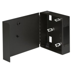 Black Box FIBER WALLMOUNT CABINET 2 ADAPTER PANEL OPEN STYL