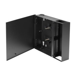 Black Box FIBER WALLMOUNT CABINET 4 ADAPTER - NON LOCK