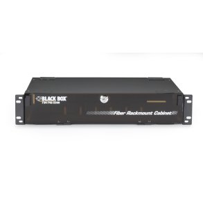 Black Box FIBER RACKMOUNT CABINET, 6 ADAPTER SHELF