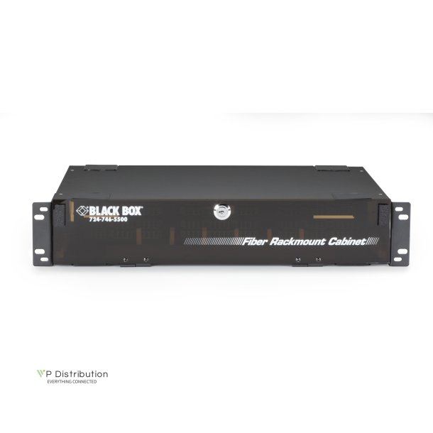 Black Box FIBER RACKMOUNT CABINET, 6 ADAPTER SHELF