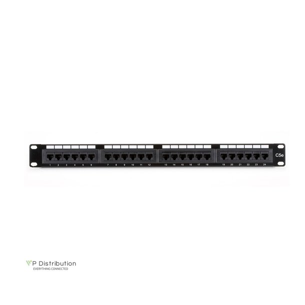 Black Box CAT5E PATCH PANEL 24 PORT