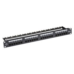 Black Box GIGATRUE CAT6 PATCH PANEL - 1U, UNSHIELDED, 24-PORT