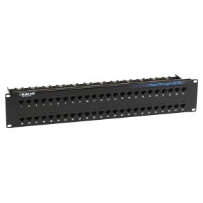 Black Box FEED THROUGH PATCH PANEL - UNSHIELDED - 48 PORT