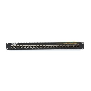 Black Box CAT6 FEED THROUGH SHIELDED 24 PORT
