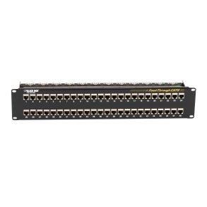 Black Box CAT6 FEED THROUGH SHIELDED 48 PORT