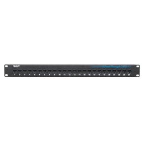Black Box CAT6 FEED THROUGH UNSHIELD 24 PORT