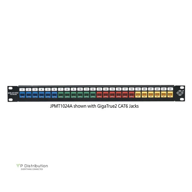 Black Box 24 PORT HD MULTIMEDIA PATCH PANEL 1U