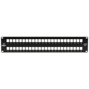 Black Box 48 PORT MULTIMEDIA PATCH PANEL, 2U