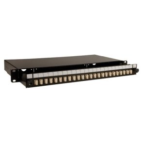 Black Box 1U 24 PORT LC SINGLE MODE PANEL
