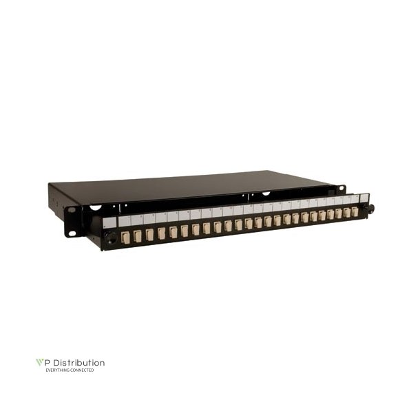 Black Box 1U 24 PORT LC SINGLE MODE PANEL