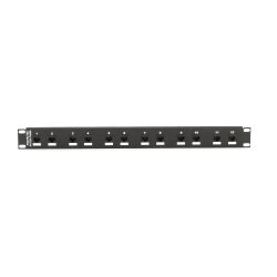 Black Box CAT6 PROTECTED PANEL 12 PORT 100/1000BASE-T