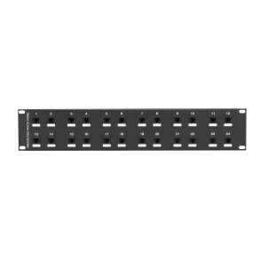 Black Box CAT6 PROTECTED PANEL 24 PORT 100/1000BASE-T