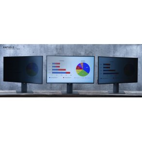 KAPSOLO 4-Way Plug In Privacy Screen / Privacy Filter for Dell U2415