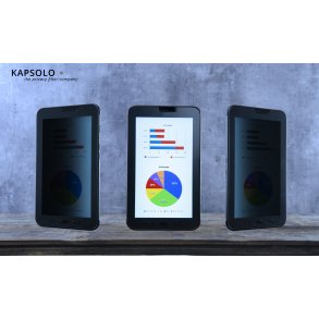 KAPSOLO 2-Way Adhesive Privacy Screen / Privacy Filter for Fujitsu Stylistic Q7310 Tablet