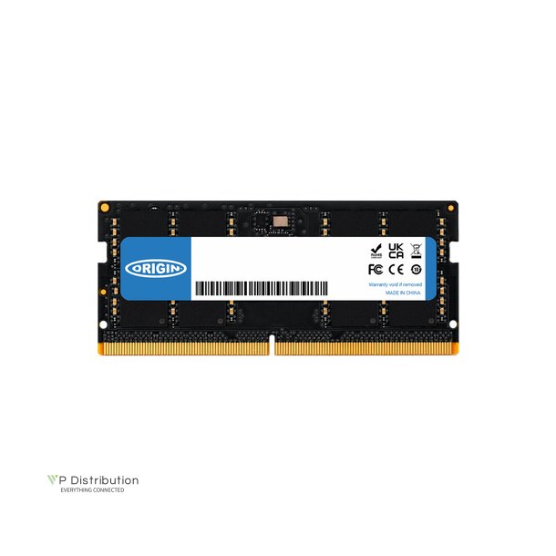 Origin 32gb 2 x 16GB DDR5 5600MHz SODIMM 1Rx8 Non-ECC 1.1V