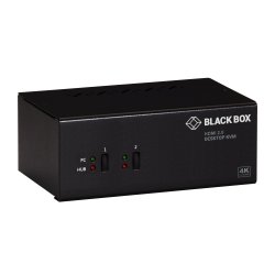 Black Box 2 Port, Dual Head, Hdmi, Usb3, Audio Kvm Switch