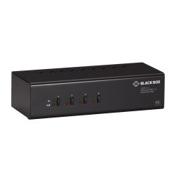 Black Box 4 Port, Dual Head, Hdmi/Dp,Usb3,Audio,Kvm Switch