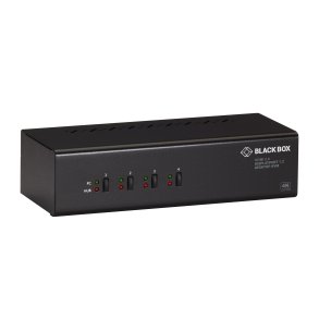 Black Box 4 Port, Dual Head, Hdmi/Dp,Usb3,Audio,Kvm Switch