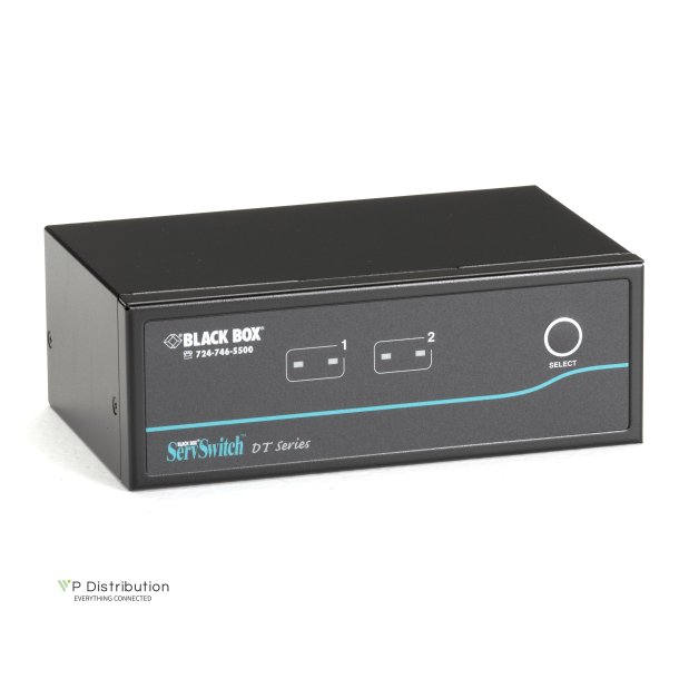 Black Box 2-Pt Servswitch Dt Dual Dvi With Usb Kvm Switch