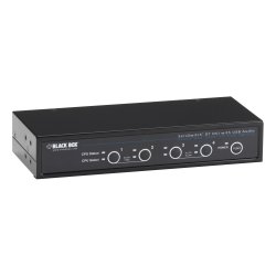 Black Box 4 PORT DVI-D USB WITH BIDIRECTIONAL USB AUDIO