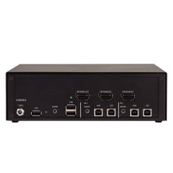 Black Box Niap4 Secure Kvm Switch, 2 Port Single Head Hdmi/Dp Combo, C