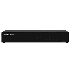 Black Box Niap4 Secure Kvm Switch, 2 Port Single Head Dp W/Mst, Cac (H